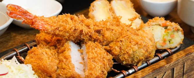 Chicken Duo & Prawn Katsu Set